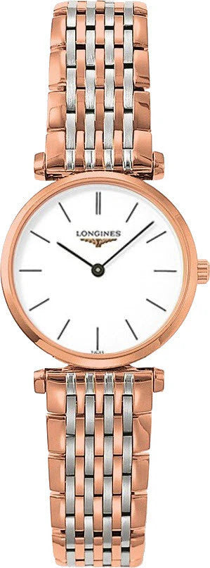 Longines Ladies L4.209.1.92.7 Quartz 24mm Watch - Zeuskicks