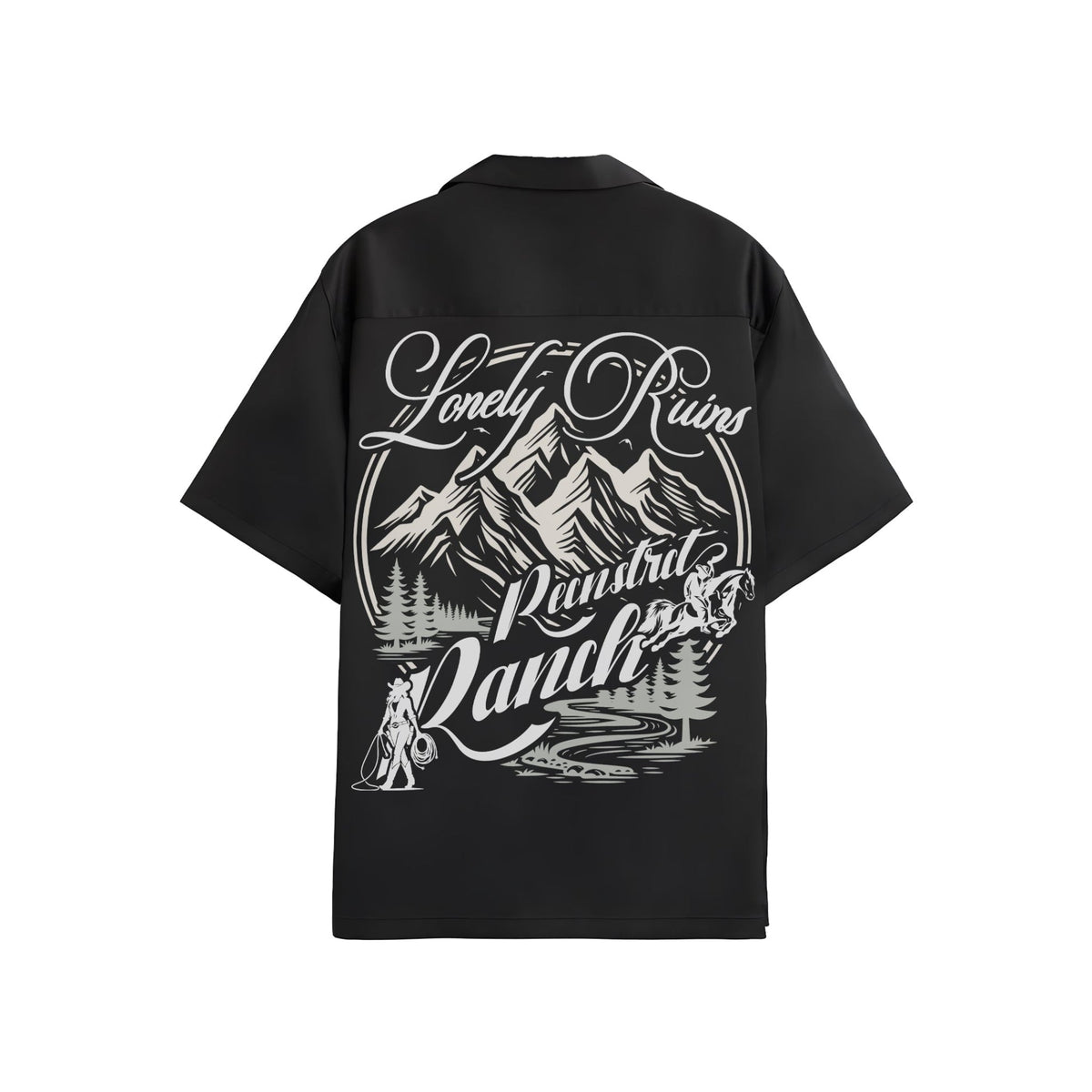 Lonely Ruins - Black by RECNSTRCT