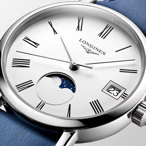 Women’s Longines Elegant Collection Moonphase Quartz Watch