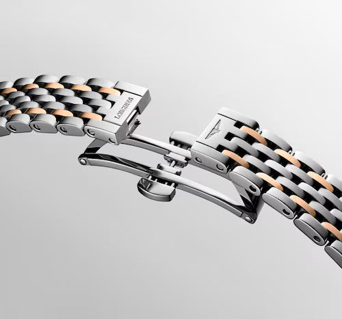 Women’s Longines Elegant Collection Moonphase L4.330.5.87.7 Diamond Quartz Watch