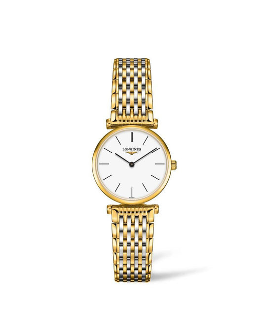 Longines Ladies L4.209.2.12.7 Quartz 24mm Watch - Zeuskicks