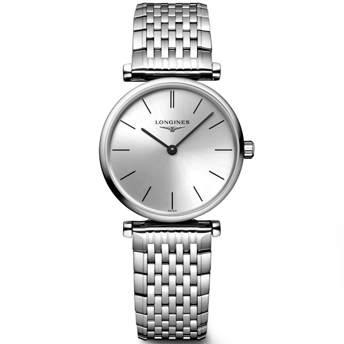 Longines Ladies L4.209.4.72.6 Quartz 24mm Watch - Zeuskicks