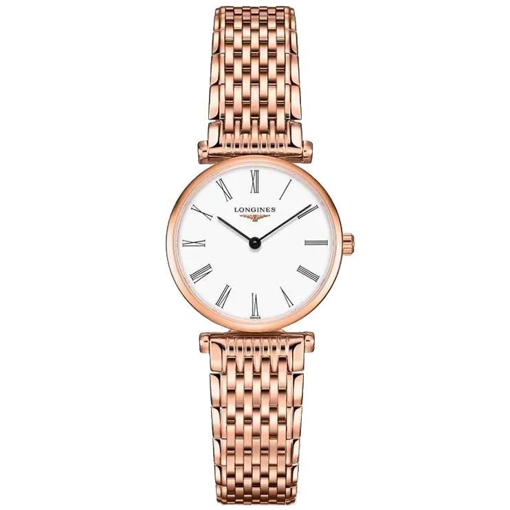 Longines Ladies L4.209.1.91.8 Quartz 24mm Watch - Zeuskicks