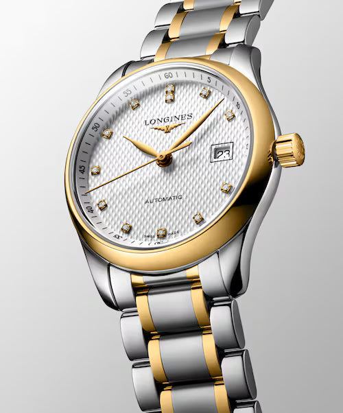 Women’s Longines Master Collection L2.257.5.77.7 Diamond Automatic Watch