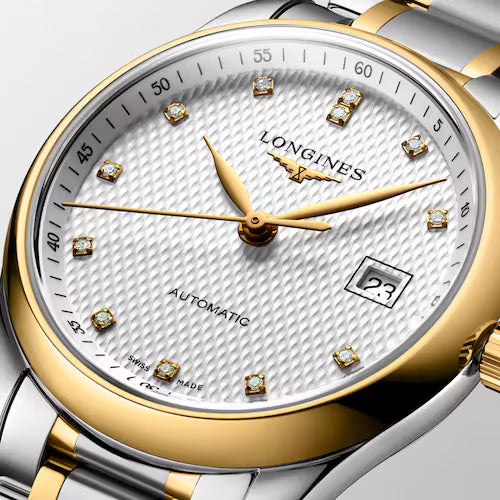Women’s Longines Master Collection L2.257.5.77.7 Diamond Automatic Watch