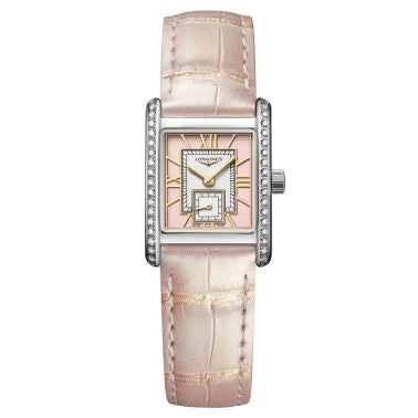 Women’s Longines Mini DolceVita L5.200.0.99.2 Diamond Quartz Watch - Zeuskicks