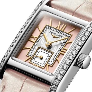 Women’s Longines Mini DolceVita L5.200.0.99.2 Diamond Quartz Watch