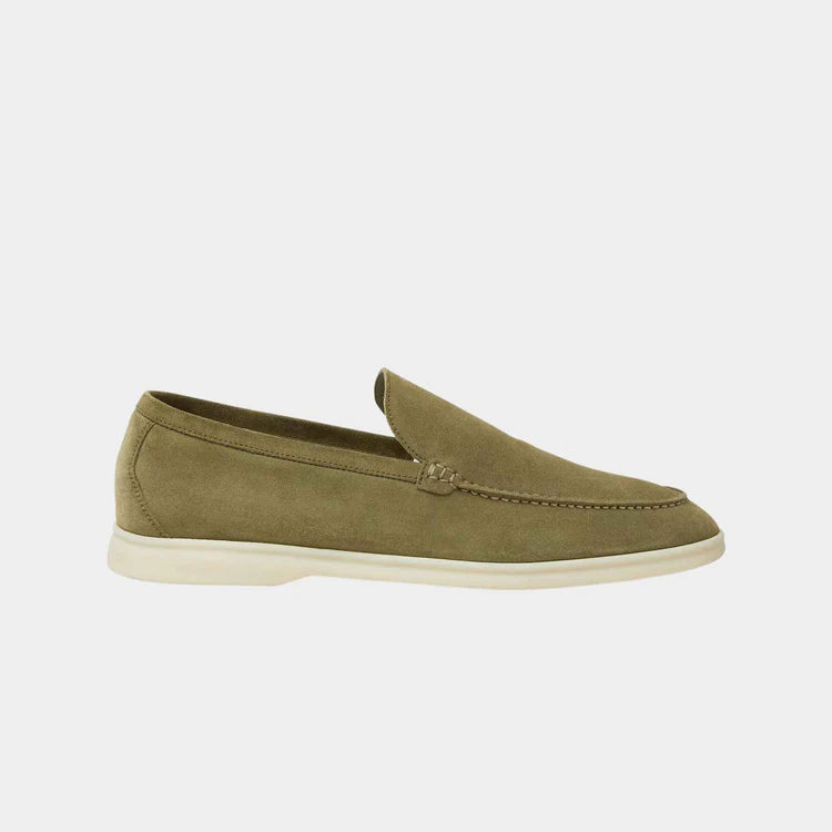 Loro Piana Summer Walk Loafers – Suede & Calfskin Edition