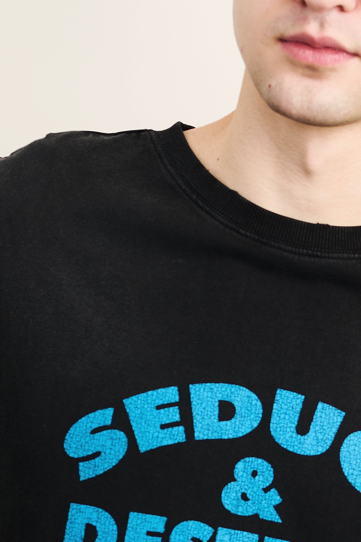 🖤 Track 01: Seduce & Destroy Vintage Tee: Unisex by Temporary Clo