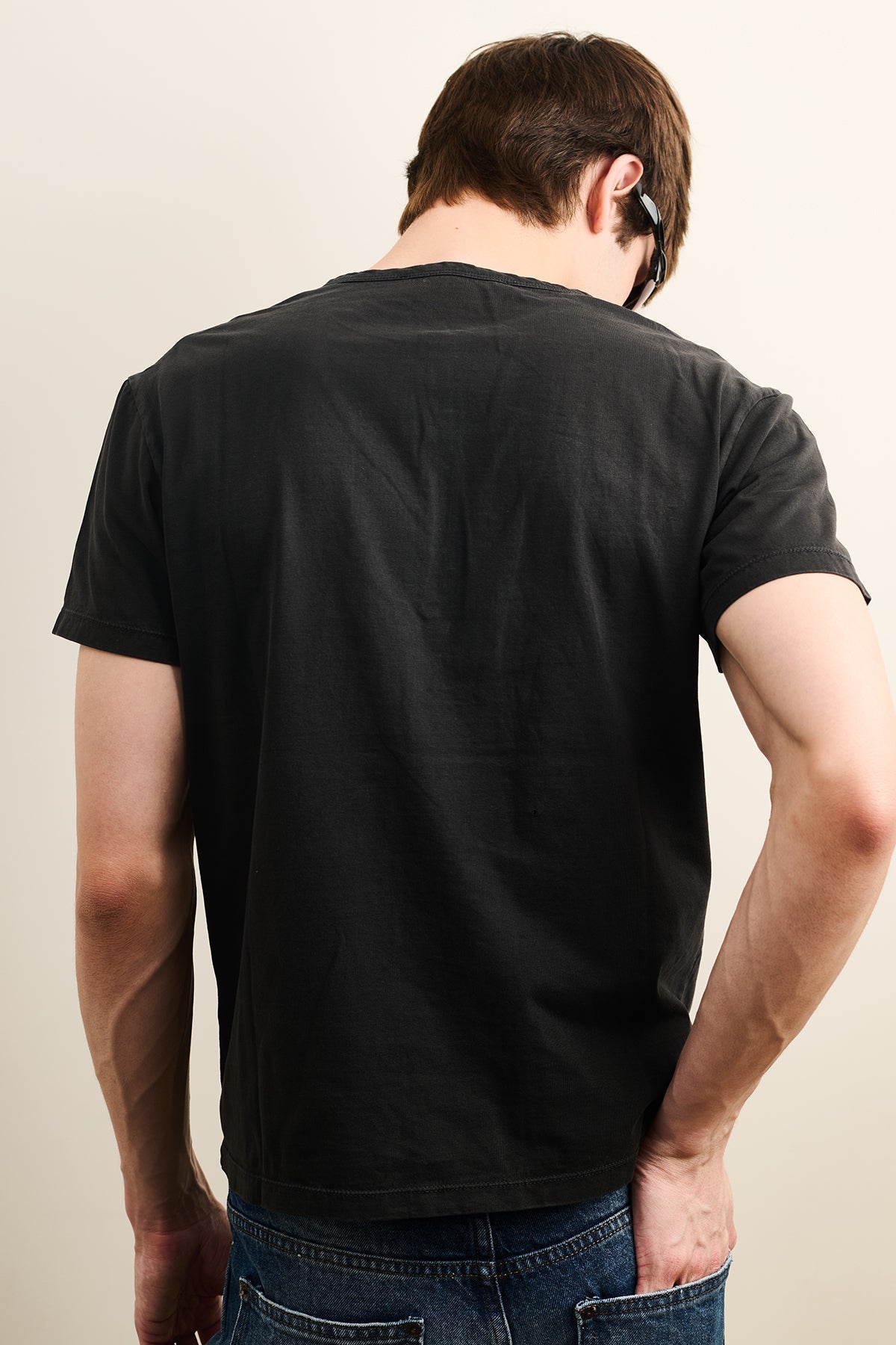 Vintage Henley Tee by Temporary Clo