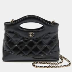Chanel Nano 31 Shopping Bag – Black