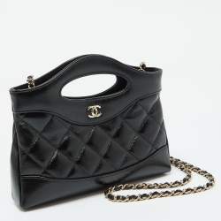 Chanel Nano 31 Shopping Bag – Black