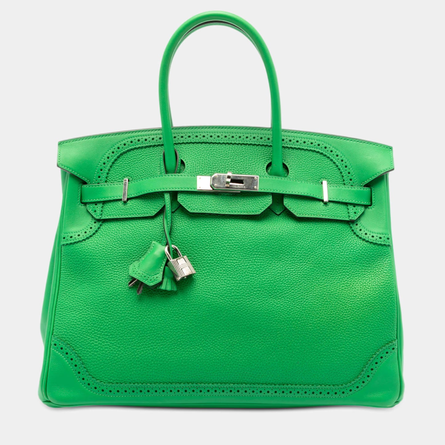 Hermès Birkin Retourne 35 – Green Togo & Swift Leather
