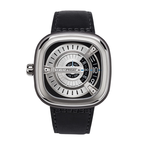 Unisex SevenFriday M1-1 Automatic Watch Silver Dial - Zeuskicks