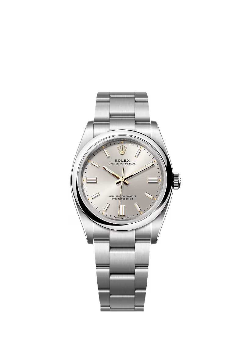 Unisex Rolex Oyster Perpetual 36 126000 – Silver Dial, Oystersteel