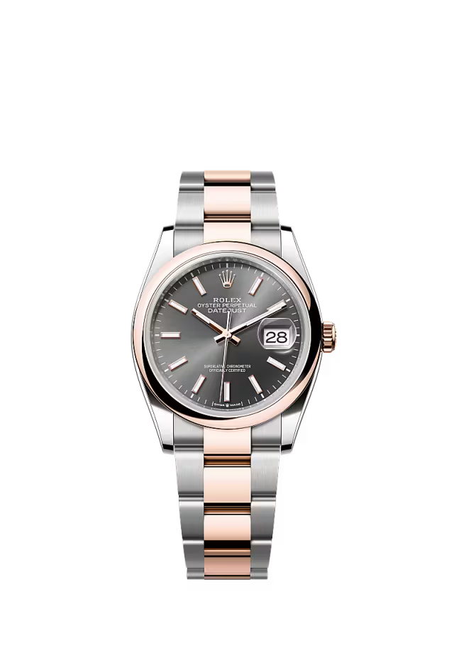 Men’s Rolex Datejust 36 126201 Automatic Watch – Slate Dial