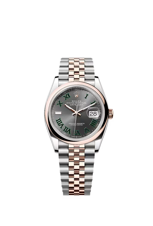 Men’s Rolex Datejust 36 126201 Automatic Watch – Slate Dial with Jubilee Bracelet