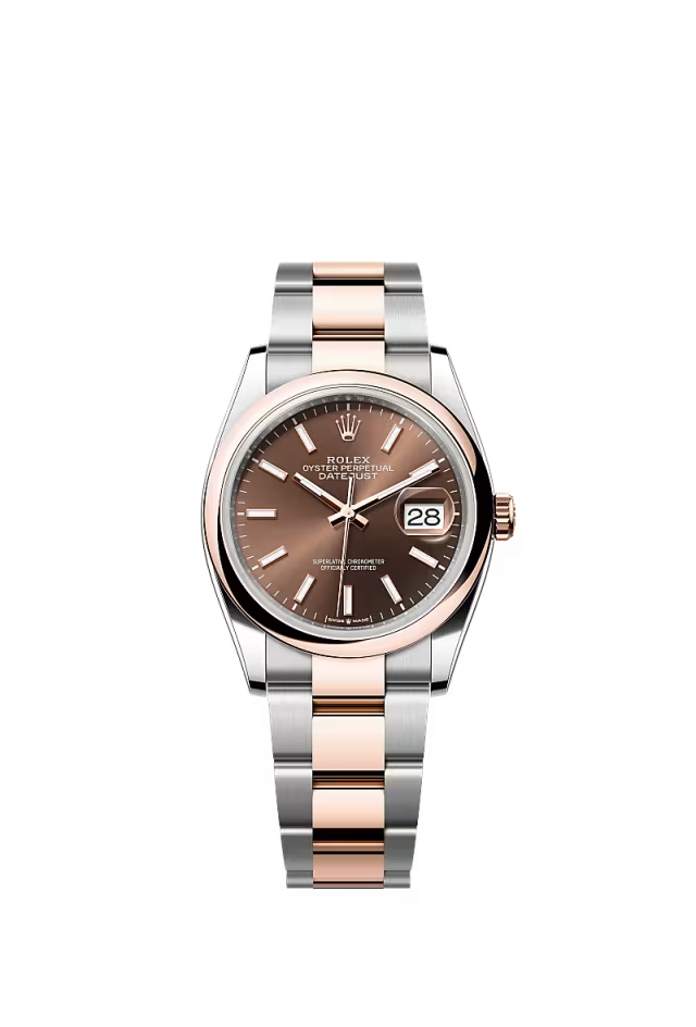 Men’s Rolex Datejust 36 126201 Automatic Watch – Chocolate Dial