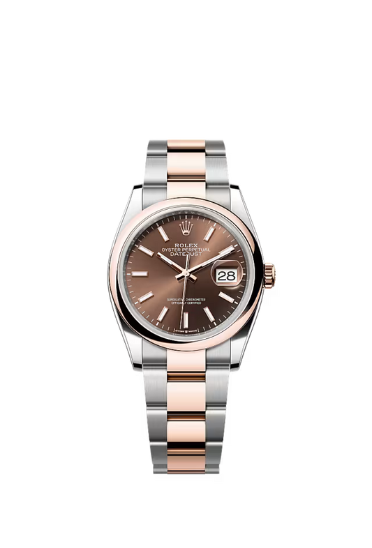 Men’s Rolex Datejust 36 126201 Automatic Watch – Chocolate Dial