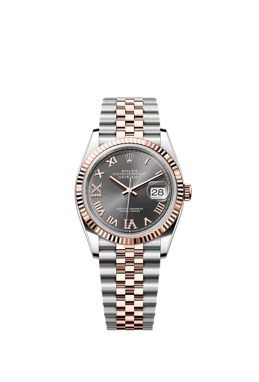 Women’s Rolex Datejust 36 126231 Automatic Watch – Slate Diamond Dial with Jubilee Bracelet