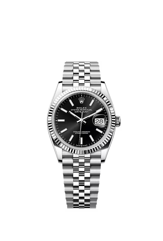 Men’s Rolex Datejust 36 126234 Oystersteel & White Gold Automatic Watch