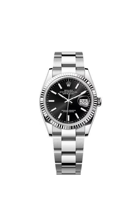 Men’s Datejust 36 Ref. 126234 Automatic Watch in Oystersteel & White Gold
