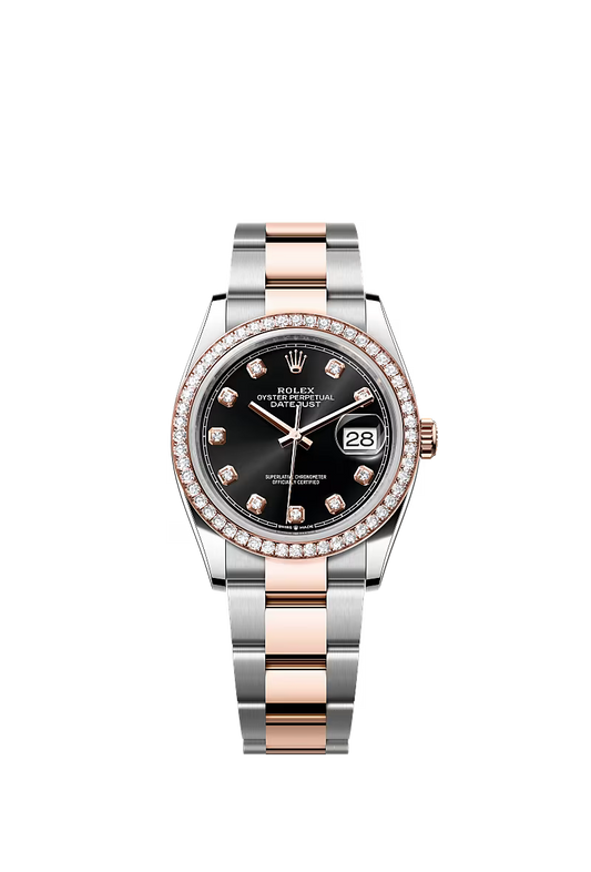 Men’s Rolex Datejust 36 126281RBR Automatic Watch with Diamonds