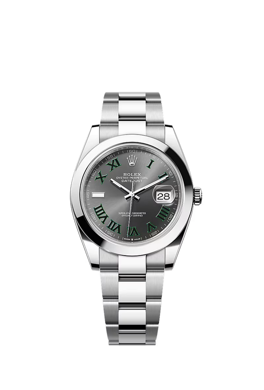 Men’s Datejust 41 Ref. 126300 Automatic Watch in Oystersteel (Slate Dial)