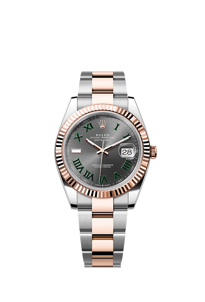 Men’s Rolex Datejust 41 126331 Automatic Watch with Slate Dial