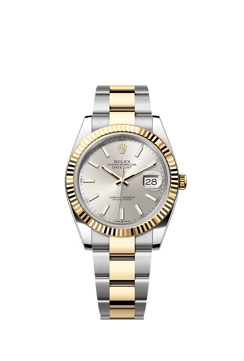 Men’s Rolex Datejust 41 Ref. 126333 Oystersteel & Yellow Gold Watch