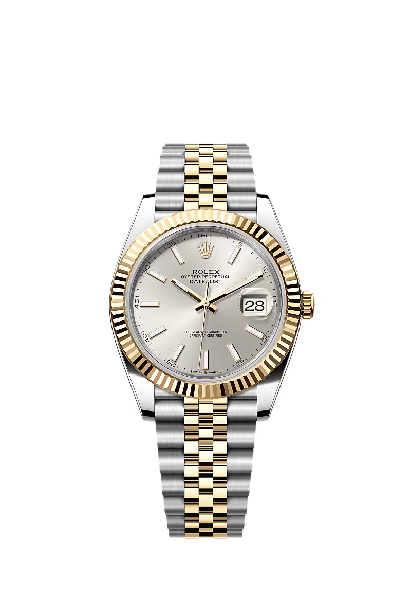 Men’s Rolex Datejust 41 Ref. 126333 Oystersteel & Yellow Gold – Silver Dial