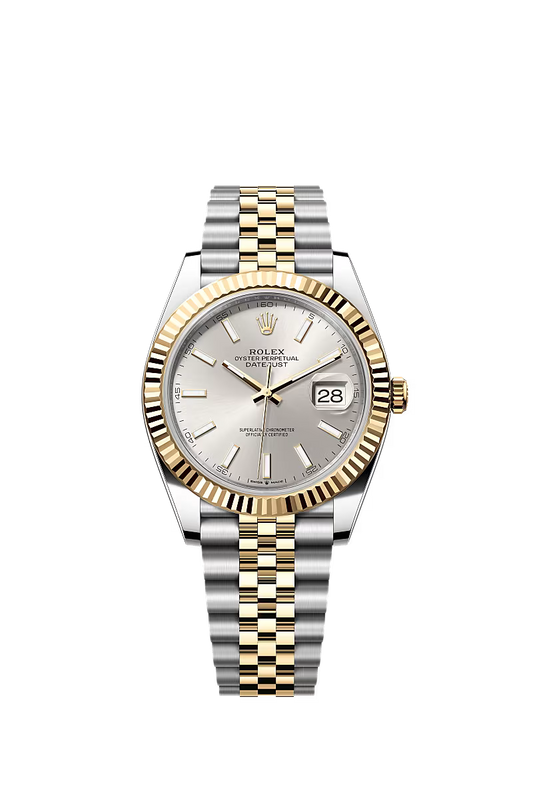 Men’s Rolex Datejust 41 Ref. 126333 Oystersteel & Yellow Gold – Silver Dial