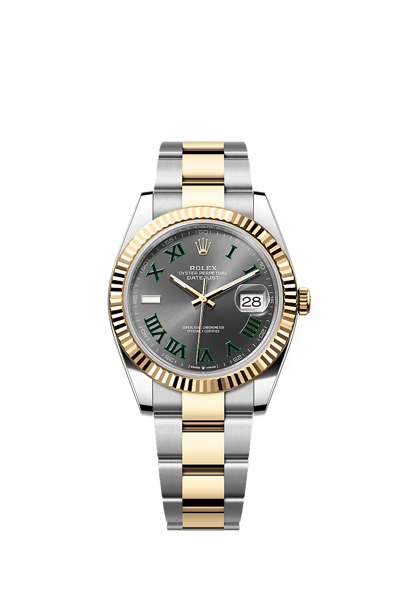 Men’s Rolex Datejust 41 Ref. 126333 Oystersteel & Yellow Gold Watch