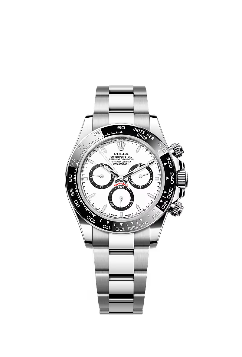 Men’s Rolex Cosmograph Daytona 126500LN White Dial Oystersteel Automatic Watch