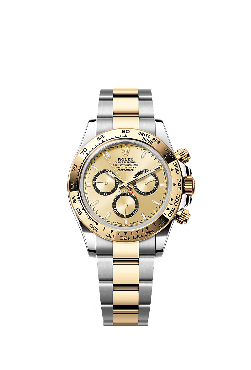 Men’s Rolex Cosmograph Daytona 126503 Golden Dial Yellow Rolesor Automatic Watch