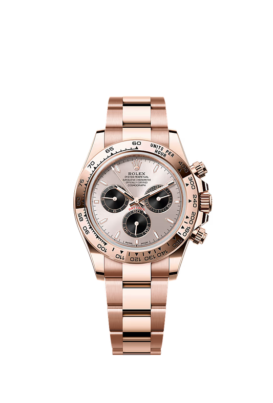 Men’s Rolex Cosmograph Daytona 126505 Sundust & Black Dial 18 kt Everose Gold Watch