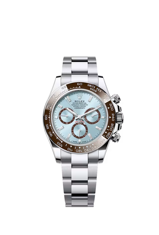 Men’s Rolex Cosmograph Daytona 126506 – Ice Blue Diamond Dial, Platinum