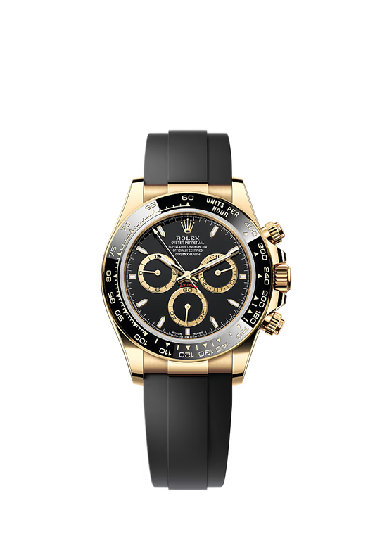 Men’s Rolex Cosmograph Daytona 126518LN – Black Dial with Golden Counters, Yellow Gold