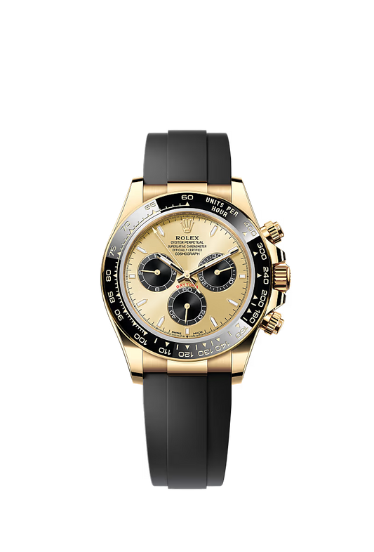 Men’s Rolex Cosmograph Daytona 126518LN – Golden Dial with Bright Black Counters, Yellow Gold