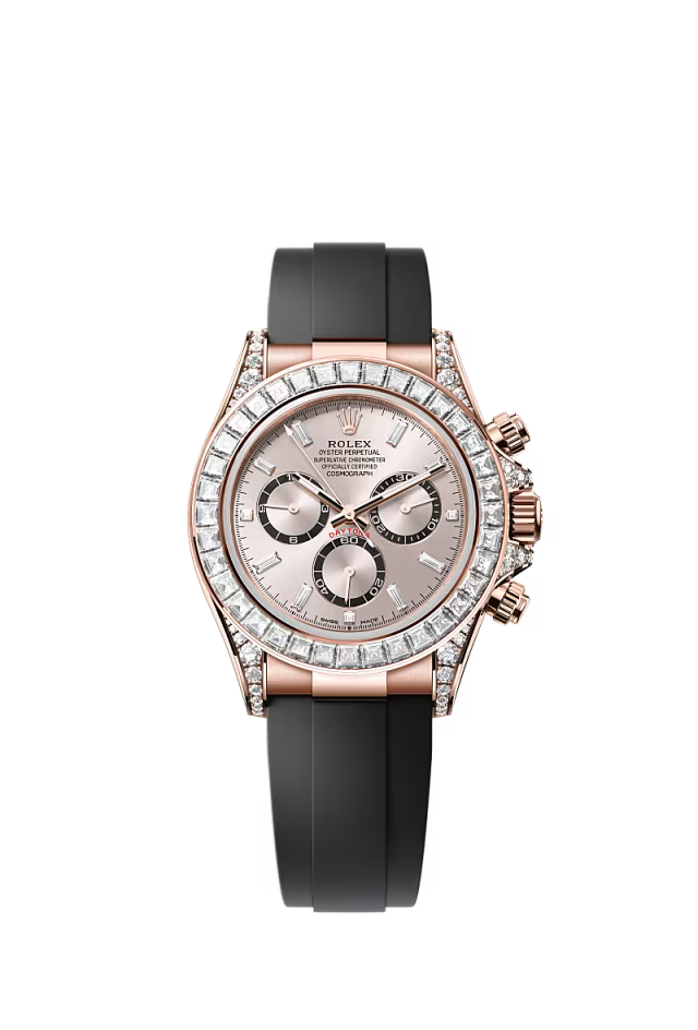Men’s Rolex Cosmograph Daytona 126535TBR – Sundust Dial with Diamonds, Everose Gold