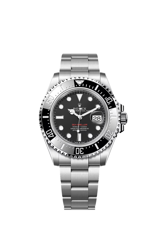 Rolex Sea-Dweller 43 mm Oystersteel 126600 with Black Cerachrom Bezel