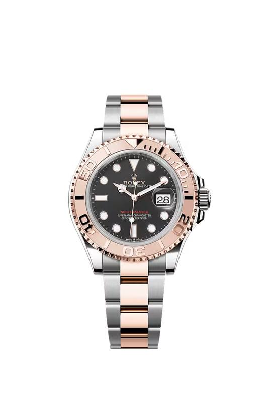 Men’s Rolex Yacht-Master 40 126621 Intense Black Dial Everose Rolesor Automatic Watch