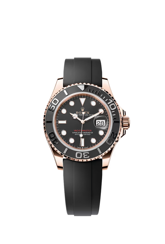 Men’s Rolex Yacht-Master 40 126655 Everose Gold Oysterflex Automatic Watch