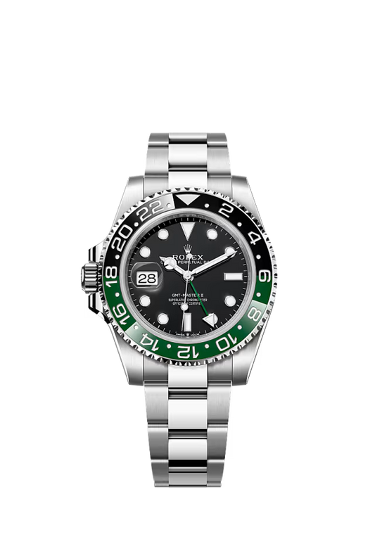 Men’s Rolex GMT-Master II 126720VTNR – Oystersteel, Green & Black Bezel, Black Dial