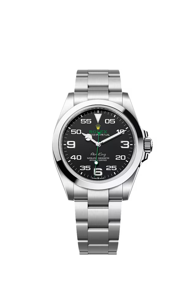 Men’s Rolex Air-King 126900 Black Dial Oystersteel Automatic Watch