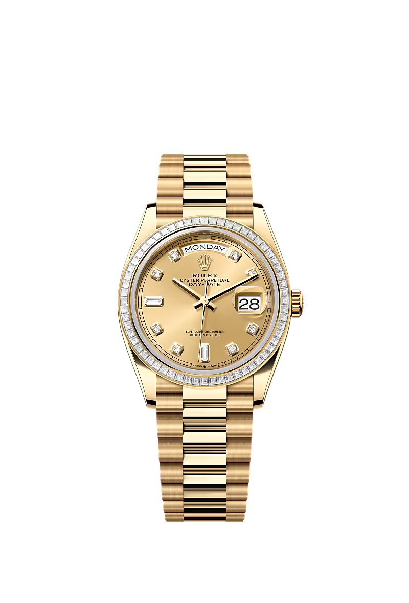 Men’s Rolex Day-Date 36 128398TBR Automatic Watch - Zeuskicks
