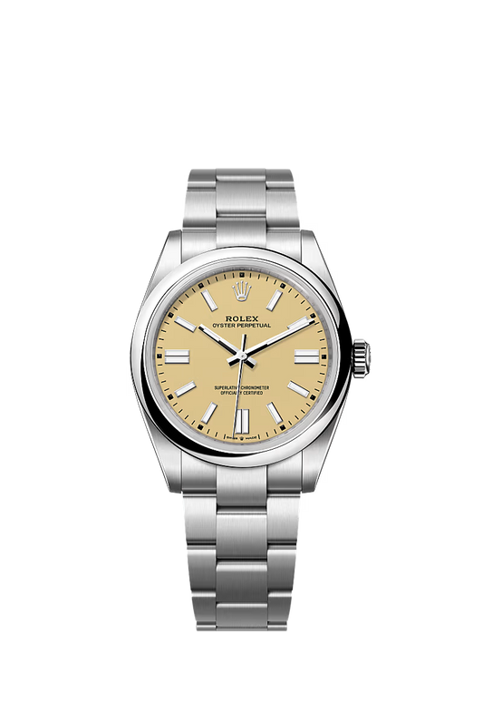 Men’s Rolex Oyster Perpetual 41 134300 – Beige Dial, Oystersteel