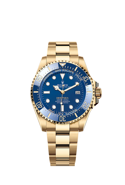 Men’s Rolex Deepsea 136668LB – Blue Dial, 18 kt Yellow Gold