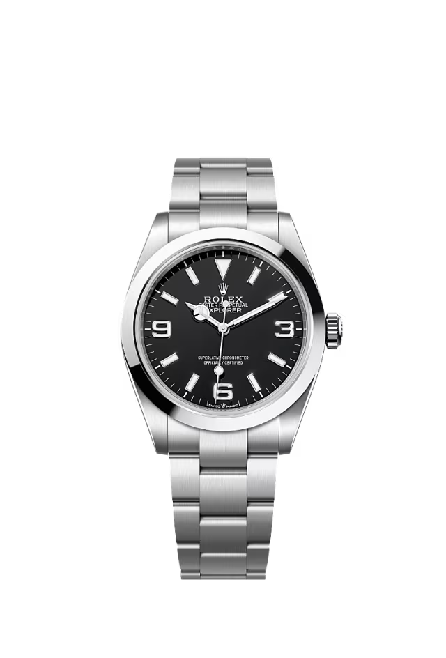 Men’s Rolex Explorer 40 224270 Black Dial Oystersteel Automatic Watch