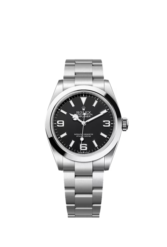 Men’s Rolex Explorer 40 224270 Black Dial Oystersteel Automatic Watch
